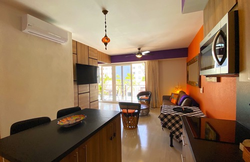 Bucerias Apartment | LIFE Bucerias 216 APT just one block on the beach in Golden zone