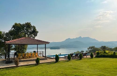 Lonavala House | Lifeline Villas - Exquisite Pawna Lakeview Estate with Expansive Infinity Pool