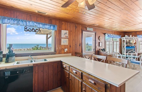 Supply House | "Lifesaver" is a 2 Bedroom, 1 Bathroom, Oceanfront Home!