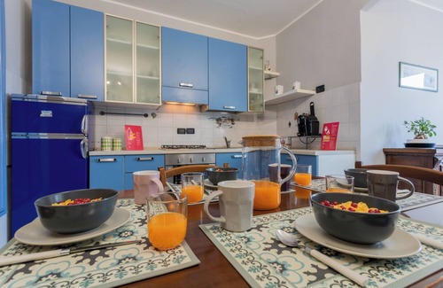 Turin Apartment | Light Blue Apartment by Wonderful Italy