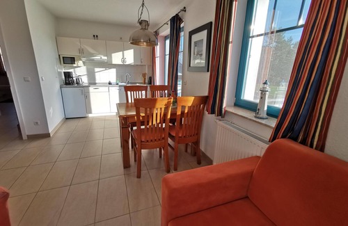 Ostseebad Prerow Apartment | Light-flooded oasis in the Capitän Christoph: 48 sqm, 2 rooms, unobstructed view