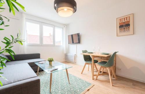 Lille Centre Ville Apartment | Lille, fully-equipped apartment with parking space