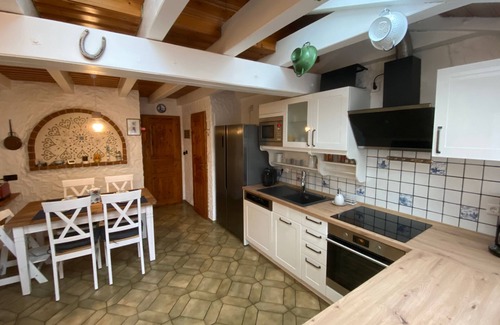 Osteel House | Lindenhuus-East Frisian coziness-Osteel terrace, outdoor grill, near Norden