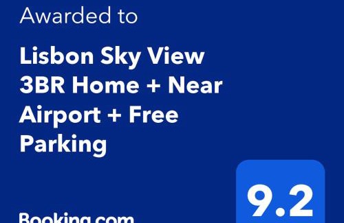 Apelacao Apartment | Lisbon Sky View 3BR Home + Near Airport + Free Parking