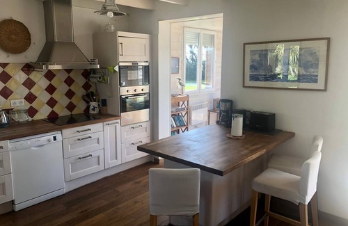 Treogat House | Listed site - full sea view and reed beds