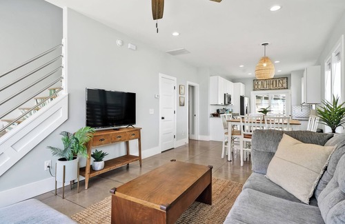 Kure Beach House | Listen to the Waves from Boho Chic Palm Paradise