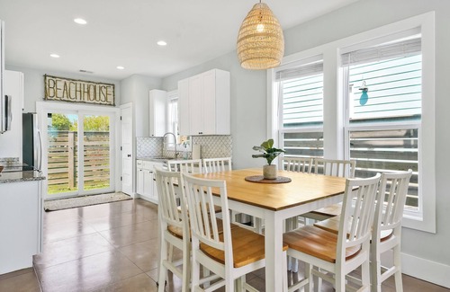 Kure Beach House | Listen to the Waves from Boho Chic Palm Paradise
