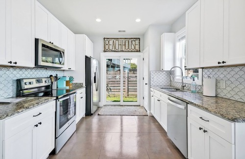 Kure Beach House | Listen to the Waves from Boho Chic Palm Paradise