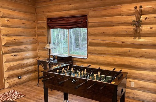 Fairplay Cabin | Little Bear's Log Cabin w Mountain views on quiet acreage, close to Breckenridge