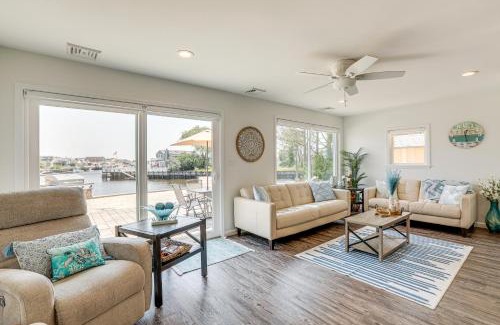 Mystic Island House | Little Egg Harbor Township Retreat with Private Dock