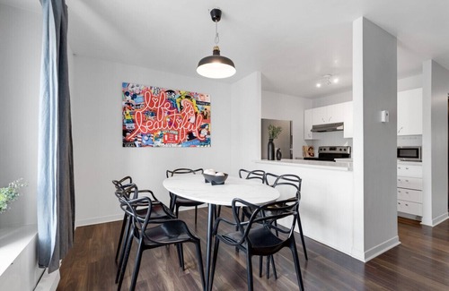 Plateau Mont Royal Apartment | LiV MTL Soho-1 Spacious 2BR Suite + Big Rooftop