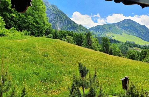 Schoenau am Koenigssee Apartment | Living at one level with the gigantic mountain panorama and alpine landscape