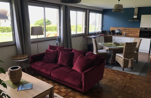 Plouescat Apartment | Location loft vue baie du kernic