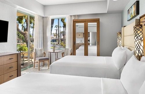 Palm Desert Hotel | Lockout room in Marriott's top resort with all amenities in stunning Palm Desert