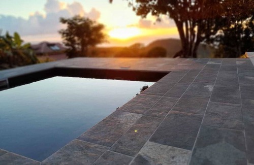 Les Anses-d'Arlets House | Lodge Traditionnel et sa Piscine vue mer des Caraïbes
