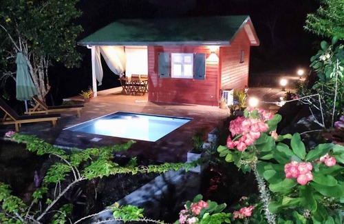 Les Anses-d'Arlets House | Lodge Traditionnel et sa Piscine vue mer des Caraïbes