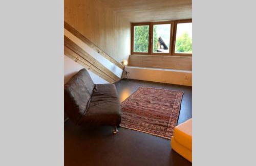 Susch Apartment | Loft 100m2, im Ökohaus in Susch