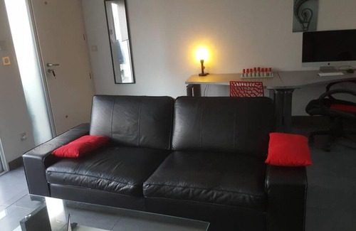Montelimar Villa | Loft 5* Centre, terras. park babyfoot clim vélos