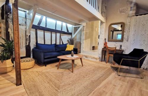 Bourges Apartment | Loft atypique au calme avec cour privative