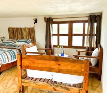 Isla Mujeres Apartment | Loft con hermosa vista, terraza y wifi Starlink!