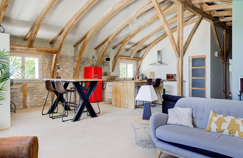 Bellefont-La Rauze Apartment | Loft en Pierre de 180 m² Avec Terrasse et Belle vue à 10 mn de Cahors