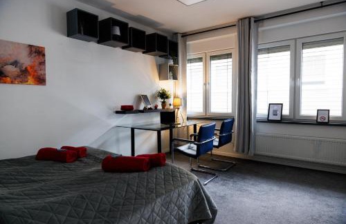 Bad Hersfeld Apartment | Loft im Zentrum von Bad Hersfeld mit modernem Design und offenem Wohnkonzept "Badestube"
