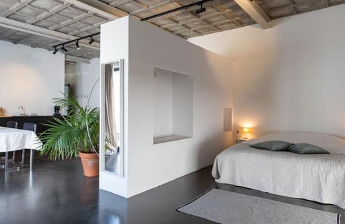 Hoboken Apartment | Loft van 90 m² met grote binnentuin.