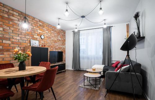 Grunwald Apartment | Loftowy apartament na Łazarzu