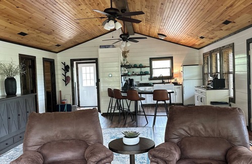 Mammoth Spring Cabin | Long Deck Tree House