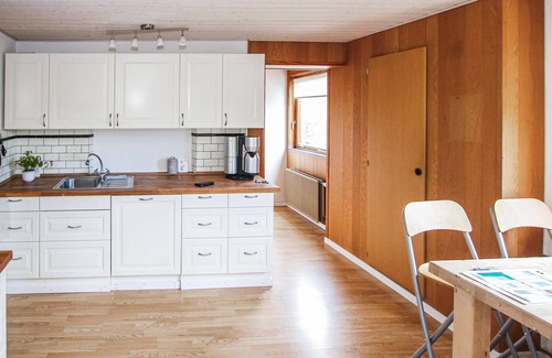 Tranebjerg House | Look forward to many pleasant hours on the terrace of this vacation home.