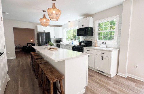 Bumpass House | Looking Forward To The Lake?! Renovated Waterfront Home in Private Cove