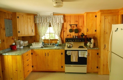 Liberty Cabin | Loon Camp - right on Lake St. George, multi-sleeping areas, canoe included
