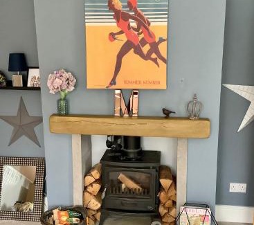 St Helens House | Lorton Villa with a Log Burner