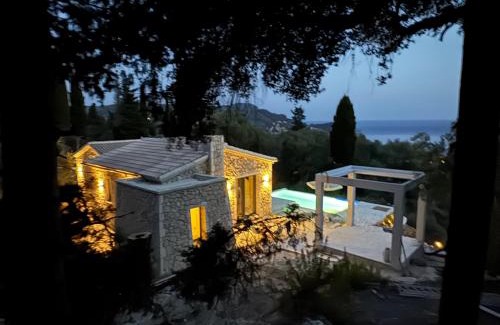 Lakones House | Loulis Villa - Pool, Meerblick, Natur