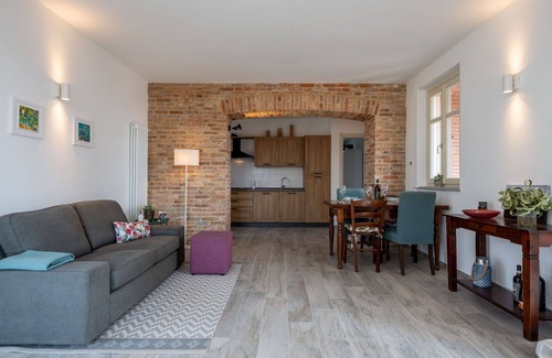 Costigliole d'Asti Apartment | Lovely apartment for 4 people with pool, A/C, WIFI, TV and terrace