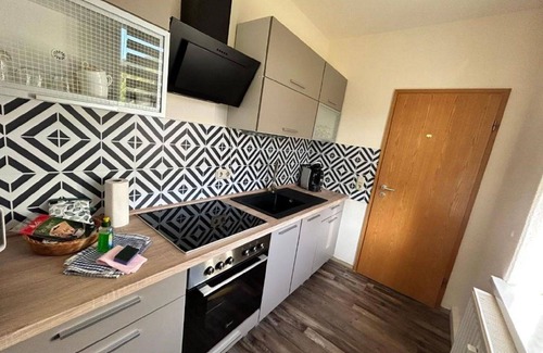 Waltersdorf Apartment | Lovely apartment for 3 people with WIFI, TV, pets allowed and parking