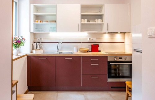 Jachymov Apartment | Lovely apartment for 4 people with WIFI, TV and balcony