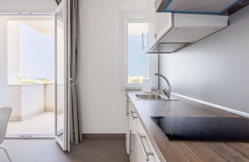 Marsala Apartment | Lovely apartment for 4 guests with WIFI, A/C, pool, TV and balcony