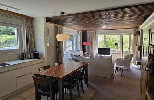 Parpan Apartment | Lovely apartment for 6 guests with WIFI, TV and balcony