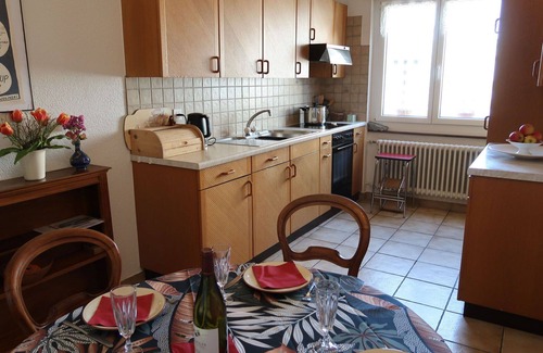 Fribourg Apartment | Lovely apartment for 4 guests with WIFI, TV and patio