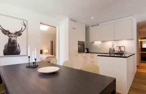 Saas-Balen Apartment | Lovely apartment for 3 people with WIFI, TV, balcony and pets allowed
