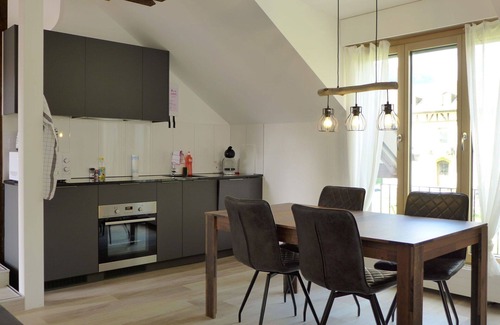 Central Interlaken Apartment | Lovely apartment for 2 guests with WIFI, TV and patio