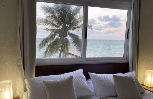 Mexico Condo | Lovely beach front condo with Pool and A/C 2 beds