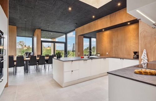 Hojslev House | Lovely home in Højslev with sauna