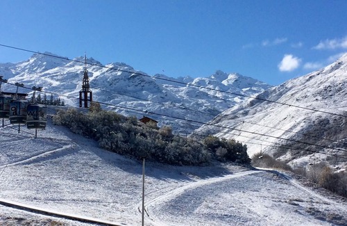 Les Menuires Apartment | Lovely south-facing mountain studio for 4 people, Les Ménuires