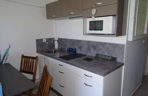 Pointe de la verdure Apartment | Lovely Studio, sea view and beach access 50 m'away