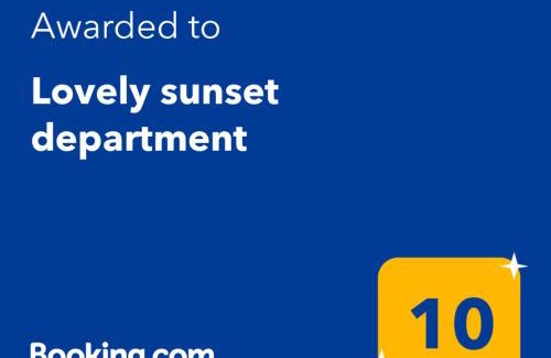 Moron Apartment | Lovely sunset department