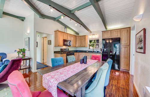 Gualala House | Lovely three-suite home on 11 acres with hot tub, fireplace, & beach access