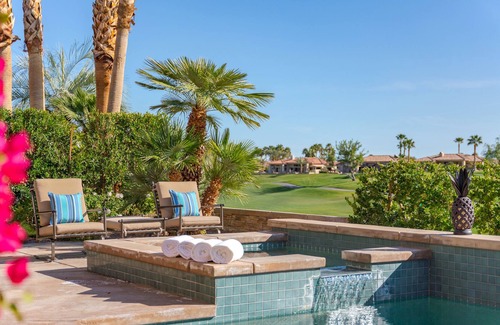 La Quinta House | LOW APRIL RATES! Villa Santorini PGA West Stunning Golf retreat