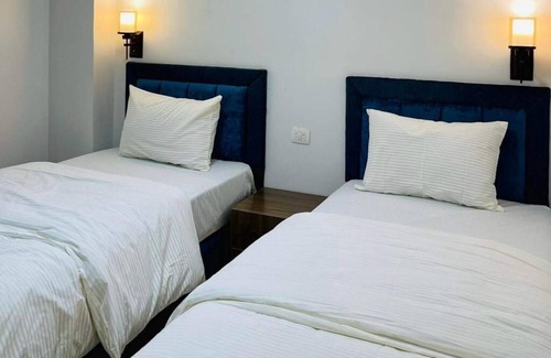 Al Ahyaa Apartment | " Luna Blu " Beach front , Sea view